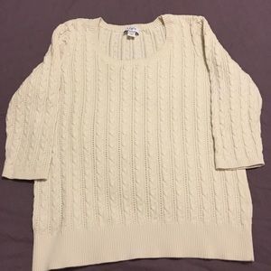 Loft 3/4 sleeve sweater