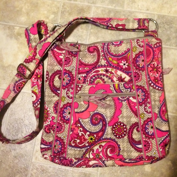 Vera Bradley Crossbody in Paisley Meets Plaid