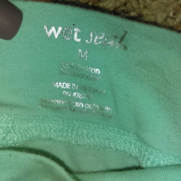 :) Teal wet seal leggings:)