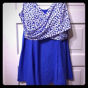 It Figures! Swim Dress (bathing suit) 18W, NWOTs