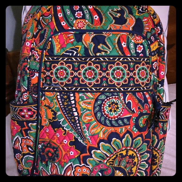NWOT Vera Bradley Large Campus Backpack
