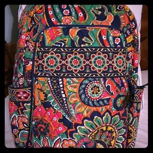 NWOT Vera Bradley Large Campus Backpack