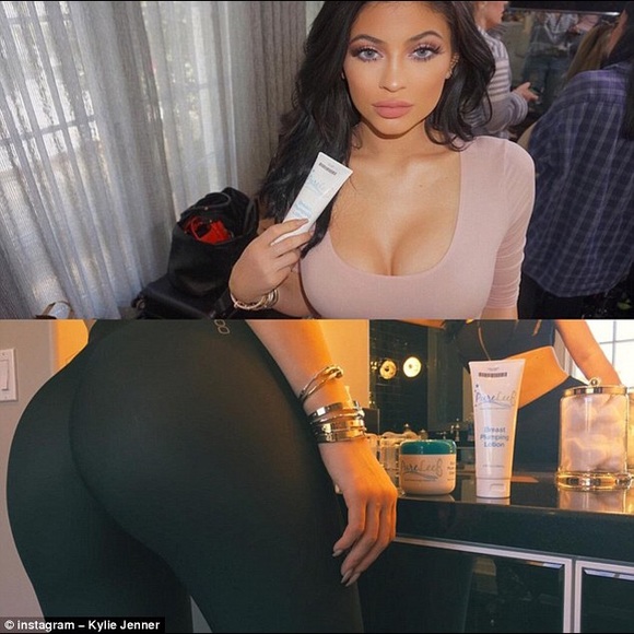 Breast plumping lotion