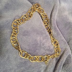 chunky gold necklace