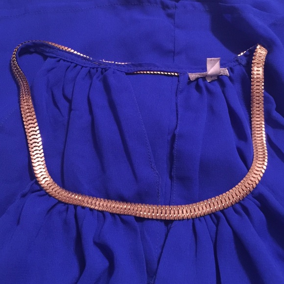 Royal blue CR top - Picture 2 of 3