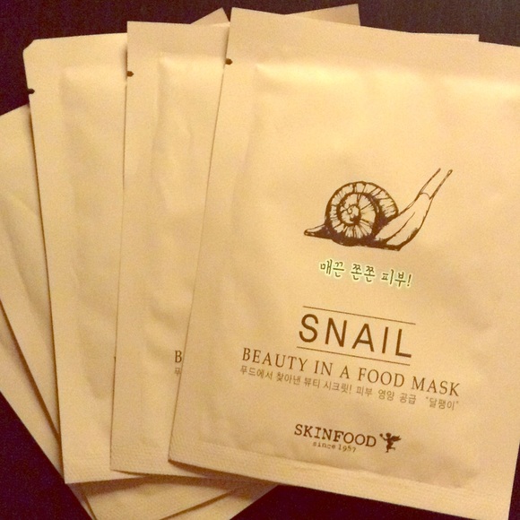 🐌🐌SKINFOOD Snail Face Masks🐌🐌
