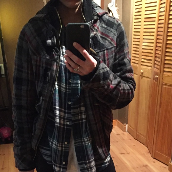Billabong flannel jacket - Picture 1 of 4