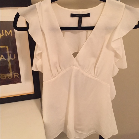 Flowy, fun, backless blouse