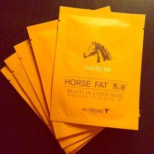 🐴SKINFOOD HORSE FAT Face Masks🐴
