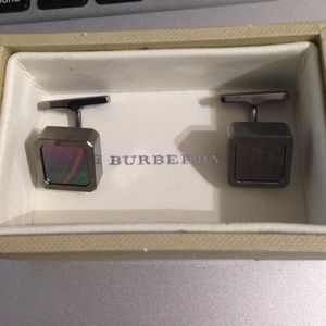 This is one of the Burberry cuff links we have.