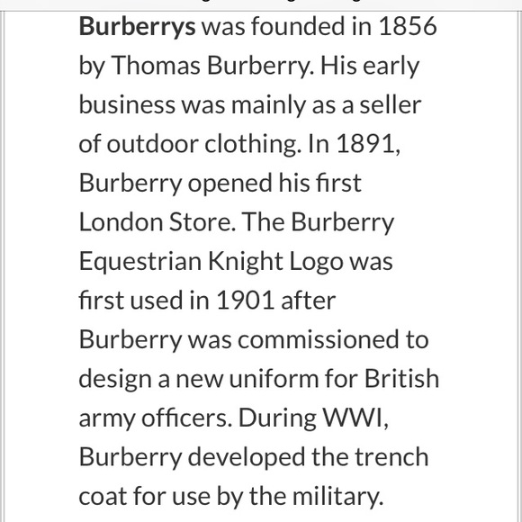 Burberry Education💫💫