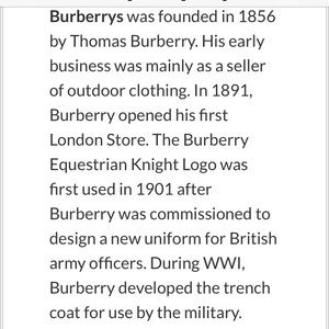 Burberry Education💫💫