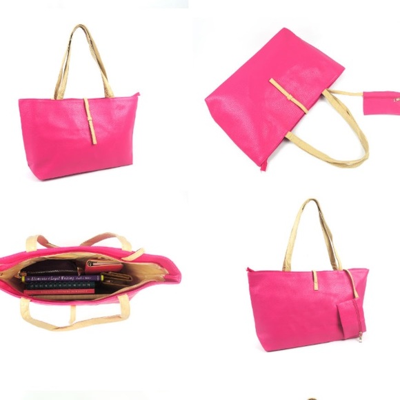 Shoulder bag with coin purse