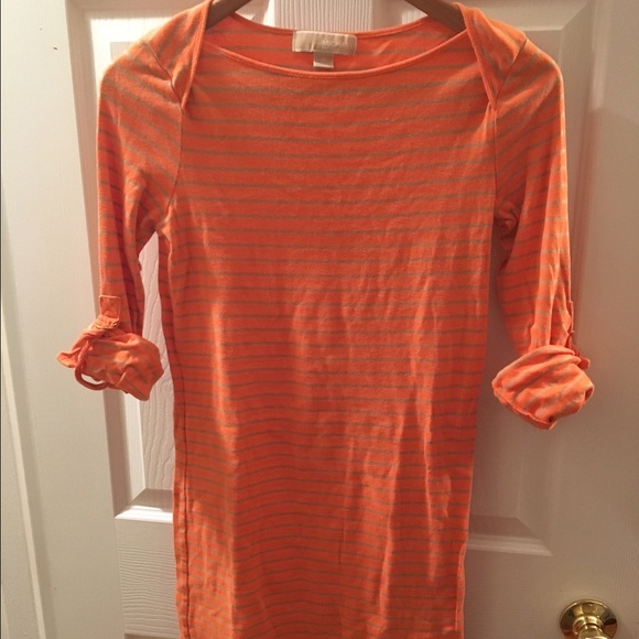 Cuffed-Sleeve Mini Dress