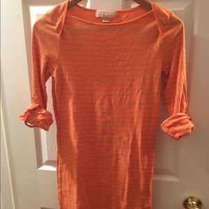 Cuffed-Sleeve Mini Dress