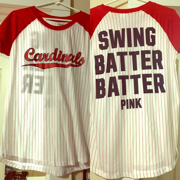 New cardinals PINK tee