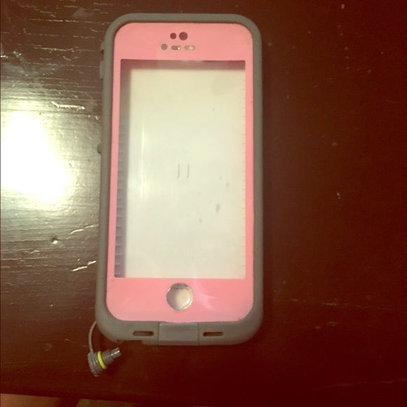 Pink cameo Lifeproof case for IPhone 5s