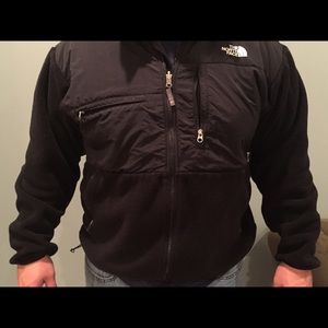 Men's black Denali North Face