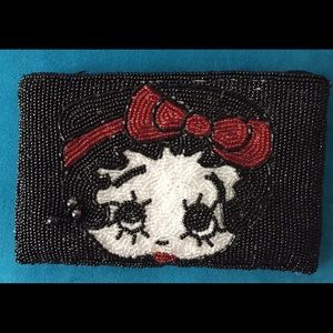 Beaded clutch - price drop