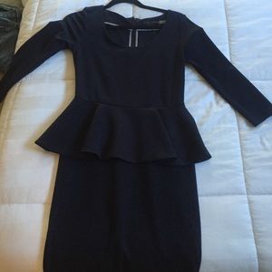 Alice and Olivia dress navy blue