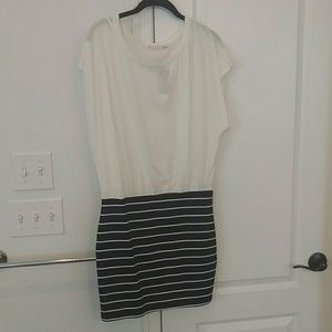 Mini shirt dress