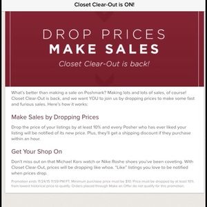 Closet Clear Out Is Back