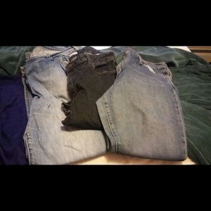 3 pairs of size 18 women's jeans