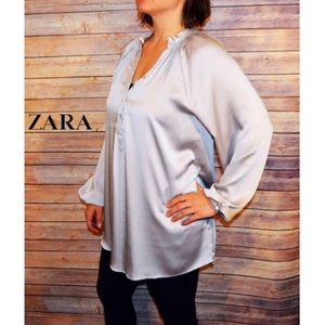 Grey ZARA Top