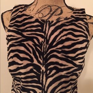 Karen Kane animal print top