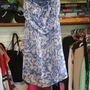 Express strapless dress