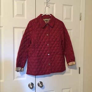 LL Bean red classic jacket. Petite small.