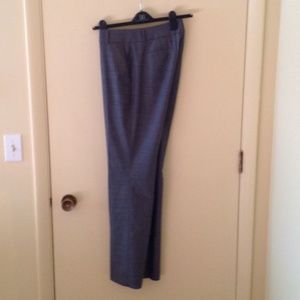 Grey Wool Banana Slacks
