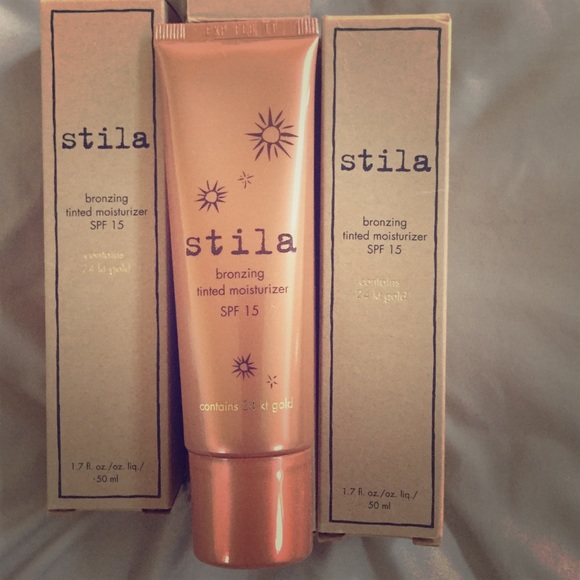 (3) 1.7 oz Tubes Stila Bronzing Moisturizer 24kt