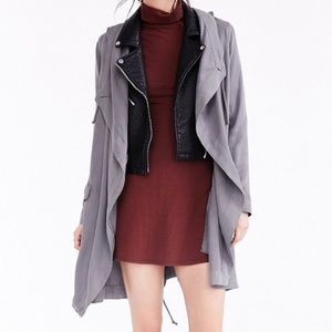 UO Silence + Noise Waylin Asymmetrical Parka