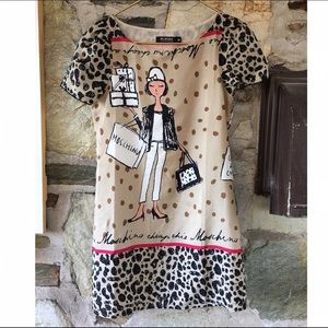 ROMWE Dresses - Romwe leopard shopping lady dress ROMWE Dresses - Romwe leopard shopping lady dress