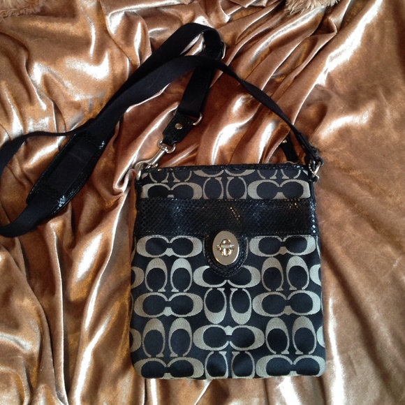 Coach cross body bag