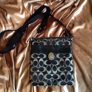 Coach cross body bag