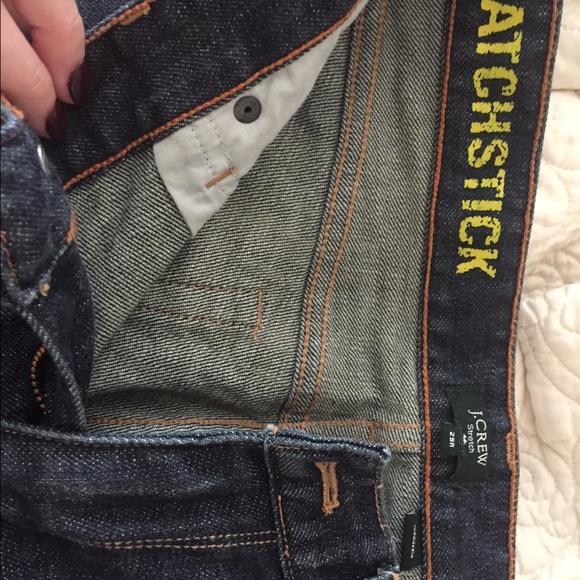 J. Crew Matchstick straight leg jeans
