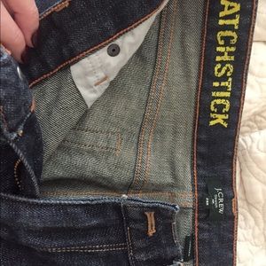 J. Crew Matchstick straight leg jeans