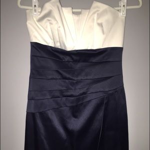 Windsor Navy & White Cocktail Dress
