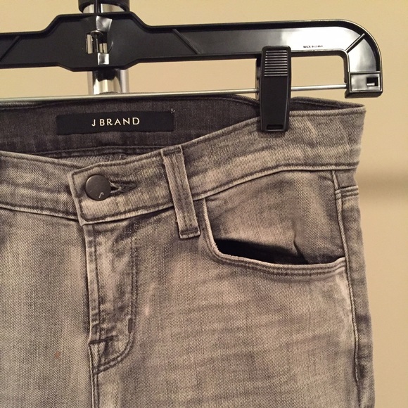 Gray wash J Brand jeans