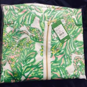 NWT Lilly Pulitzer Popover-Seeing Pink Elephants