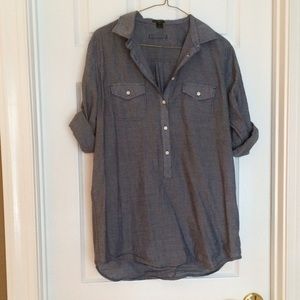 JCrew chambray tunic
