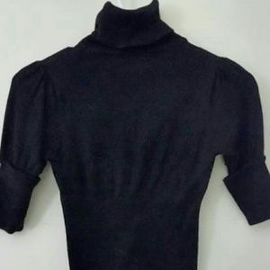 Black Turtleneck Sweater