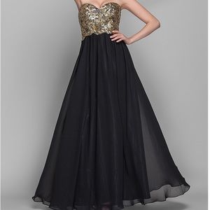 Formal Prom Dress/Strapless/Sweetheart Neckline