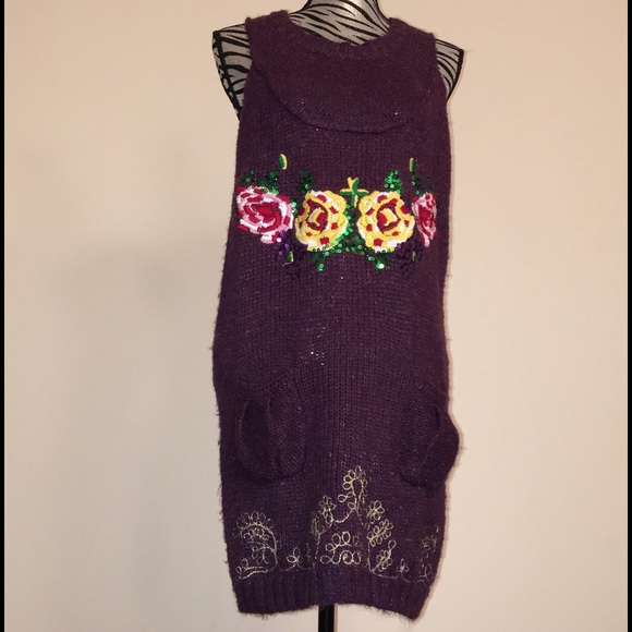 DESIGUAL SWEATER DRESS