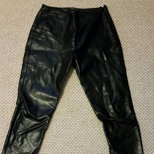 Faux Leather Leggings