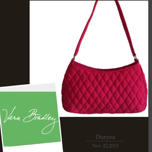 Vera Bradley Handbags - NWOT Vera Bradley Lipstick Red Quilted Handbag
