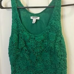 Old Navy crochet lace dress