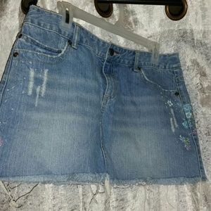 Jean skirt
